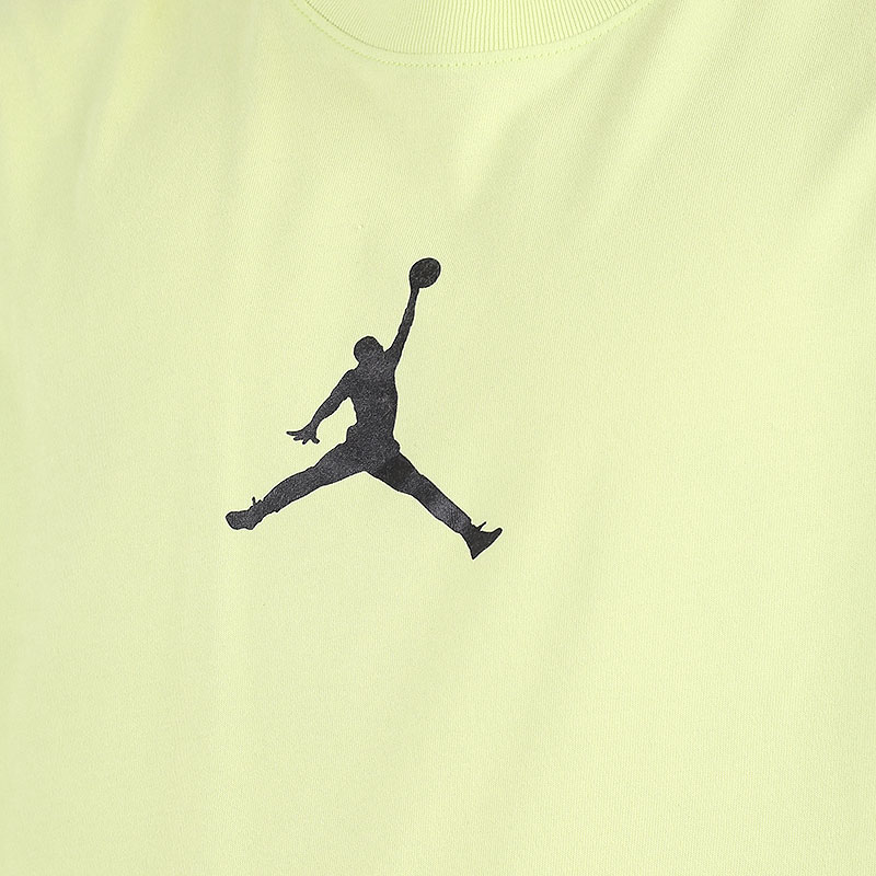 мужская салатовая футболка Jordan Jumpman Dri-FIT CW5190-352 - цена, описание, фото 2